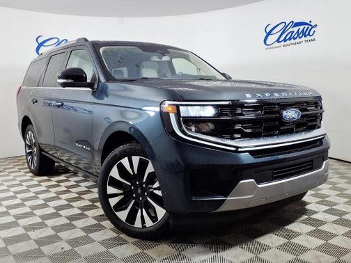 Blue 2025 Ford Expedition Platinum