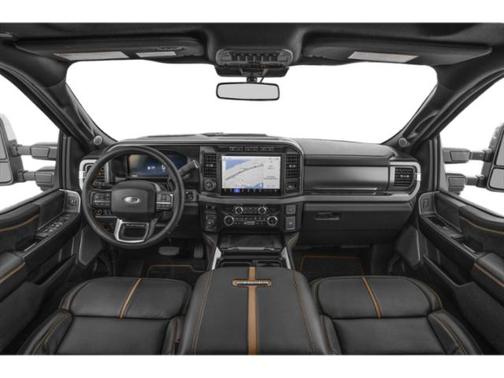 Red 2025 Ford F-250 Platinum