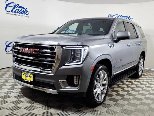 Gray 2022 GMC Yukon SLT
