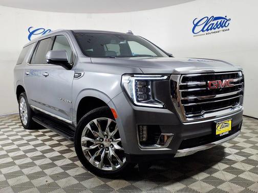 Gray 2022 GMC Yukon SLT
