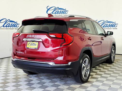 Red 2020 GMC Terrain SLT