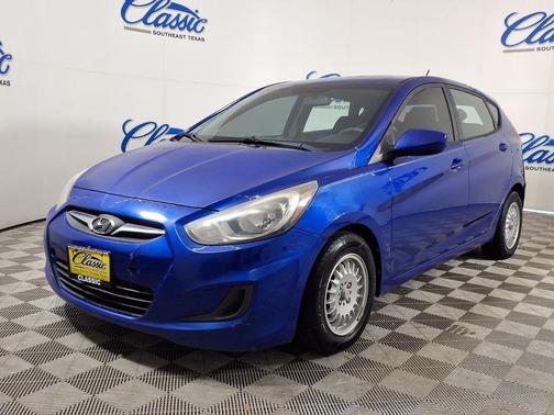 Blue 2014 Hyundai Accent GS