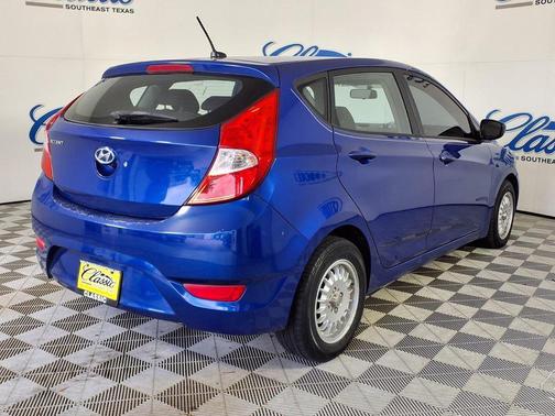 Blue 2014 Hyundai Accent GS