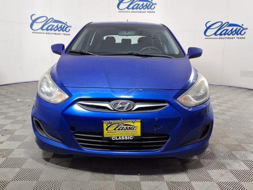 Blue 2014 Hyundai Accent GS