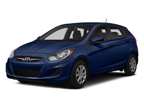 Blue 2014 Hyundai Accent GS