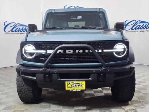 Blue 2021 Ford Bronco First Edition