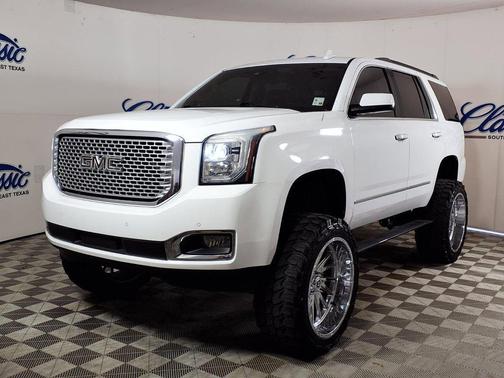 White 2016 GMC Yukon SLE