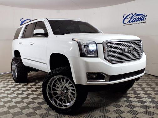 White 2016 GMC Yukon SLE