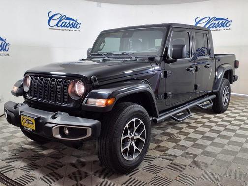 Black 2024 Jeep Gladiator Sport S