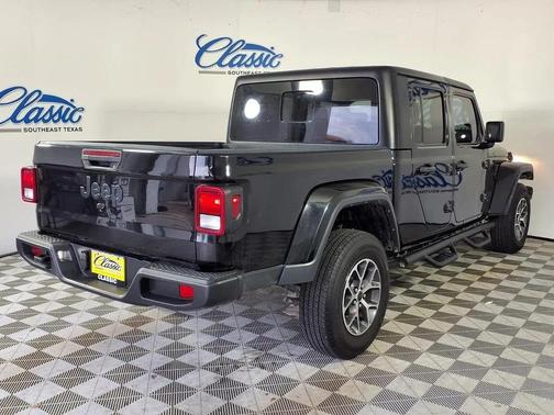 Black 2024 Jeep Gladiator Sport S