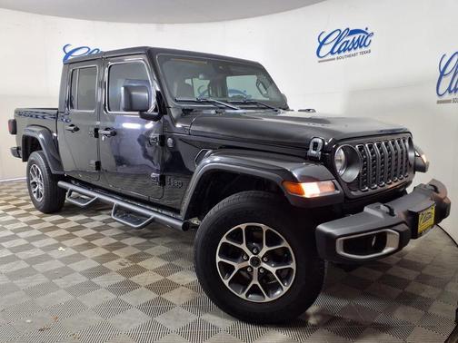 Black 2024 Jeep Gladiator Sport S