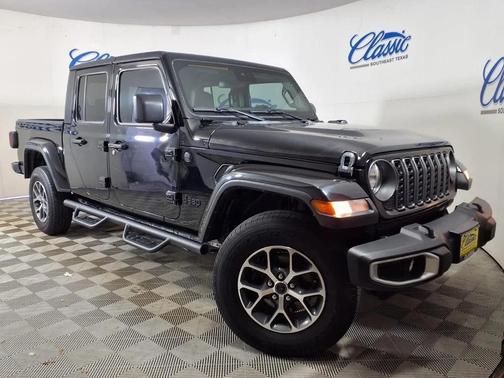 Black 2024 Jeep Gladiator Sport S