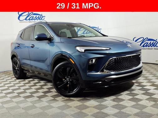 Blue 2025 Buick Encore GX Sport Touring