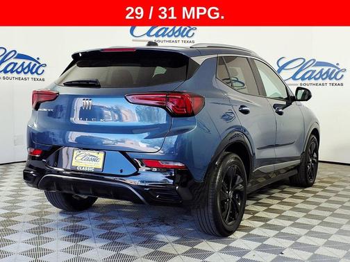 Blue 2025 Buick Encore GX Sport Touring