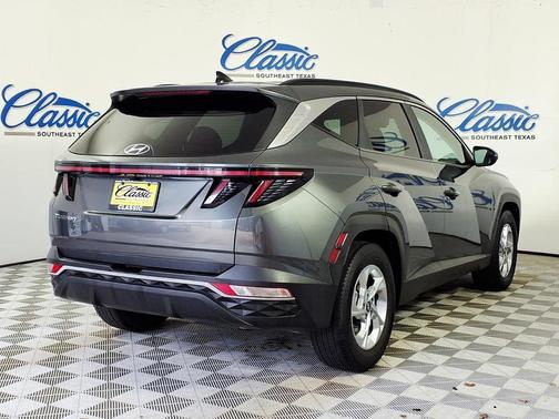 Gray 2022 Hyundai TUCSON SEL
