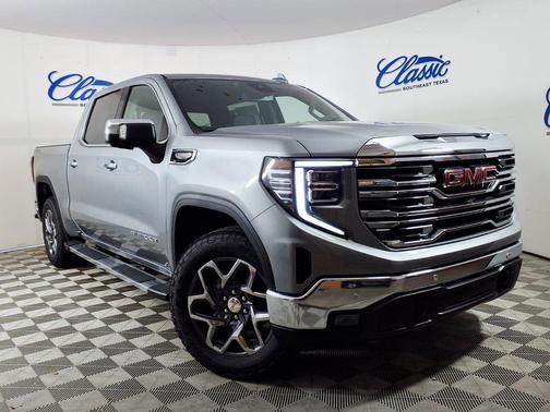 Gray 2026 GMC Sierra 1500 SLT