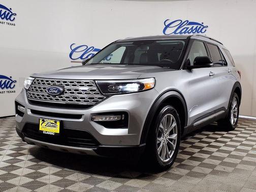 Silver 2023 Ford Explorer Limited