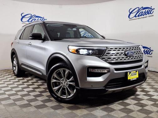 Silver 2023 Ford Explorer Limited
