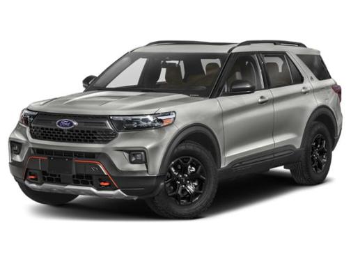 Iconic Silver Metallic 2023 Ford Explorer Limited