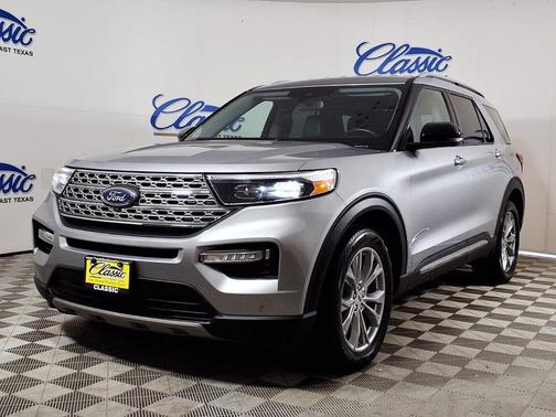 Silver 2023 Ford Explorer Limited