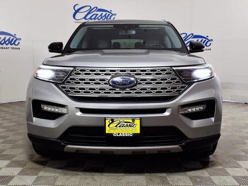 Silver 2023 Ford Explorer Limited