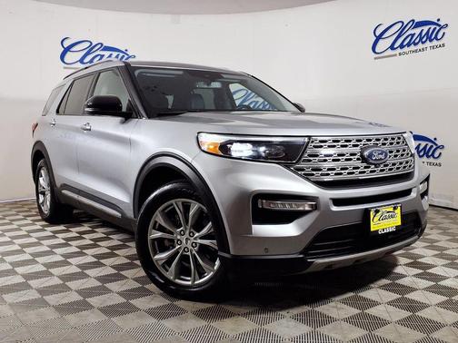 Silver 2023 Ford Explorer Limited