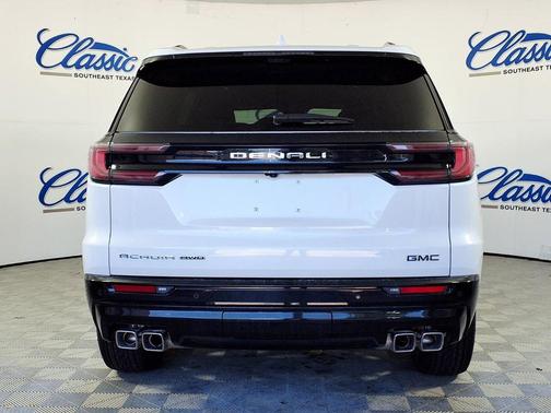 White 2026 GMC Acadia Denali