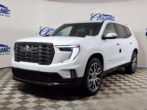 White 2026 GMC Acadia Denali