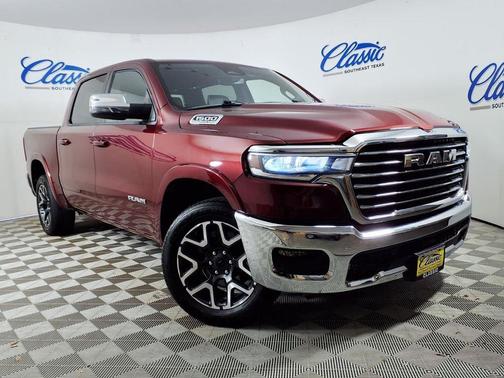 Red 2025 RAM 1500 Laramie