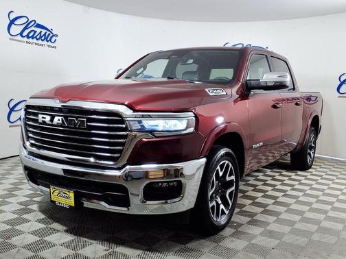 Red 2025 RAM 1500 Laramie