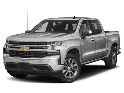 Gray 2021 Chevrolet Silverado 1500 LT