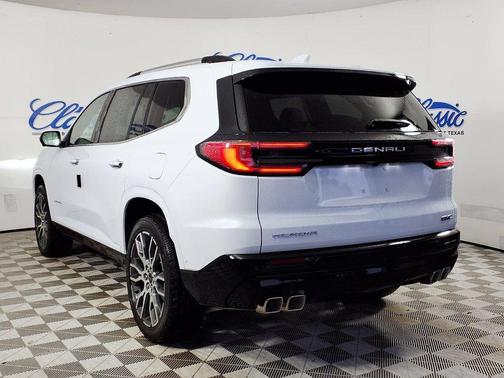 White 2026 GMC Acadia Denali