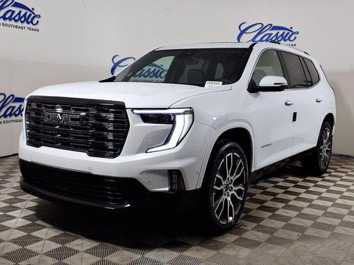 White 2026 GMC Acadia Denali