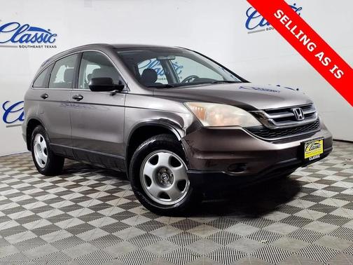 Beige 2010 Honda CR-V LX