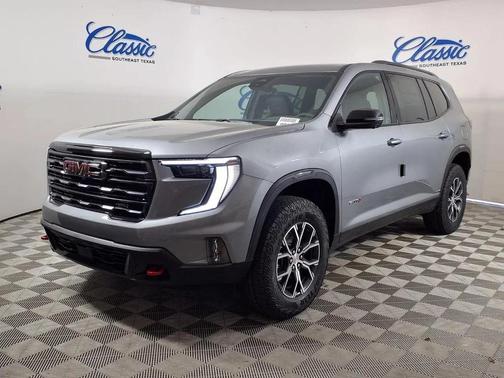 Gray 2026 GMC Acadia AT4 AWD