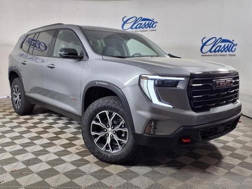 Gray 2026 GMC Acadia AT4 AWD