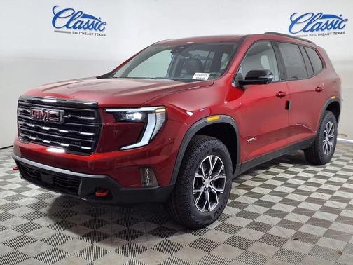 Red 2026 GMC Acadia AT4 AWD