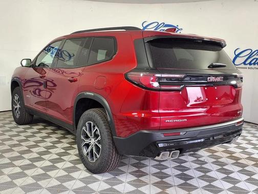 Red 2026 GMC Acadia AT4 AWD