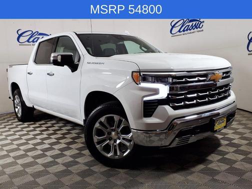 White 2025 Chevrolet Silverado 1500 LTZ