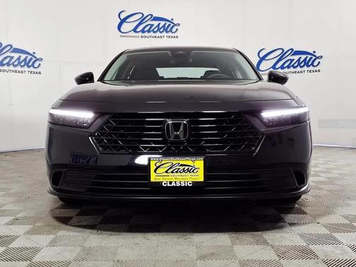 Black 2023 Honda Accord LX 1.5T