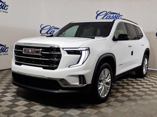 White 2026 GMC Acadia Elevation FWD