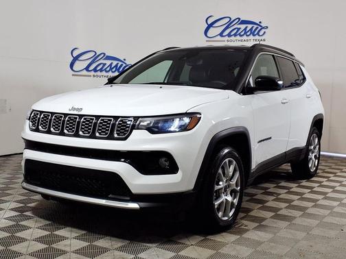 White 2025 Jeep Compass Limited