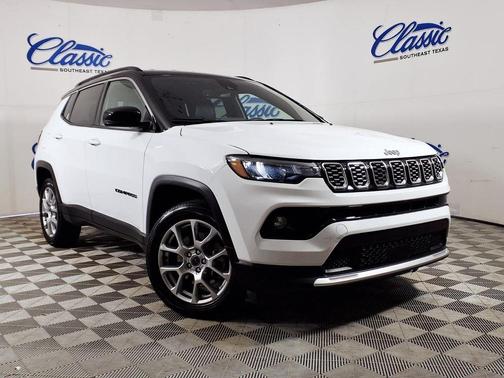 White 2025 Jeep Compass Limited