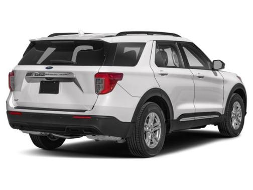 Gray 2023 Ford Explorer XLT