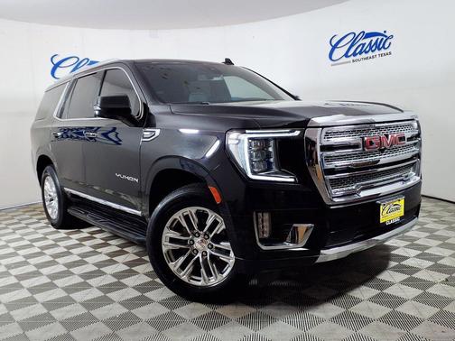 Black 2021 GMC Yukon SLT