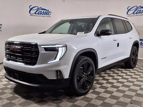 White 2026 GMC Acadia Elevation FWD