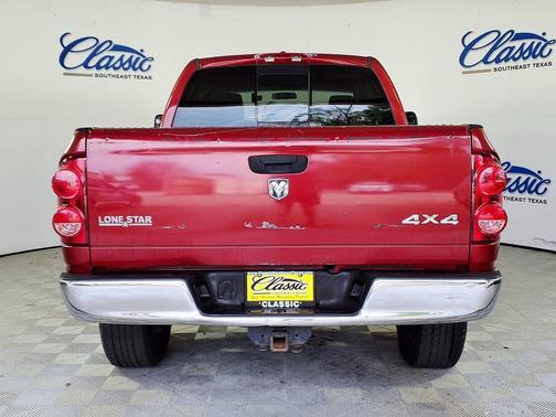 Red 2007 Dodge Ram 1500 Sport Quad Cab