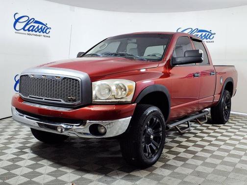 Red 2007 Dodge Ram 1500 Sport Quad Cab