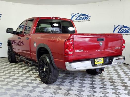 Red 2007 Dodge Ram 1500 Sport Quad Cab