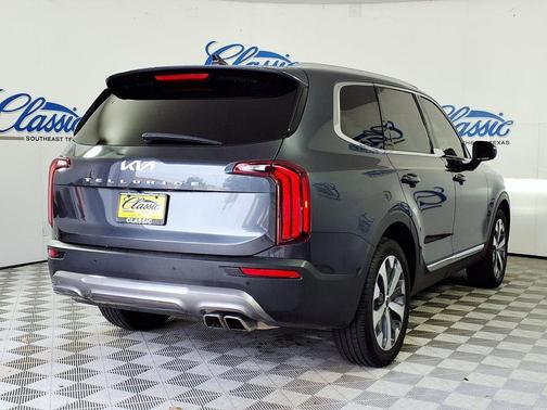 Gray 2022 Kia Telluride EX